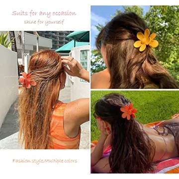 Durable Stylish Flower Hair Clips for All Hair Types