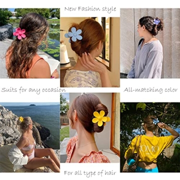 Durable Stylish Flower Hair Clips for All Hair Types