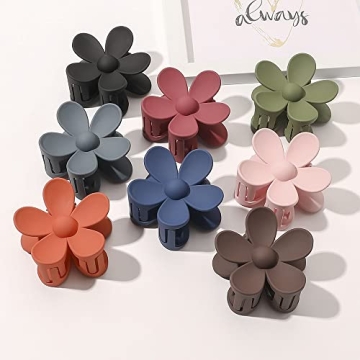 Durable Stylish Flower Hair Clips for All Hair Types