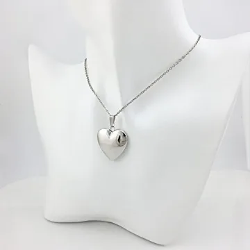 YOUFENG Heart Locket Necklace for Cherished Memories