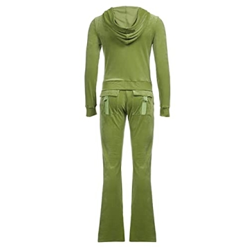 Trendy Women's Velour Tracksuit Cozy Tracksuit Set