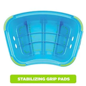 PinkFong Baby Shark Bathroom Step Stool for Kids Using The Toilet and Sink - Kids Step Stool, Potty Training, Non-Slip, Bathroom, Kitchen, Lightweight