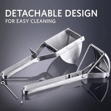 Stainless Steel Potato Ricer for Home & Commercial Use