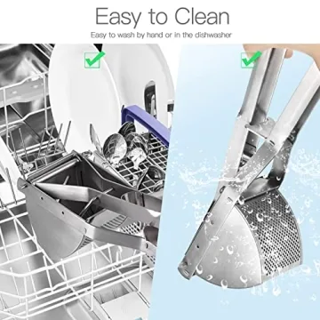 Stainless Steel Potato Ricer for Home & Commercial Use