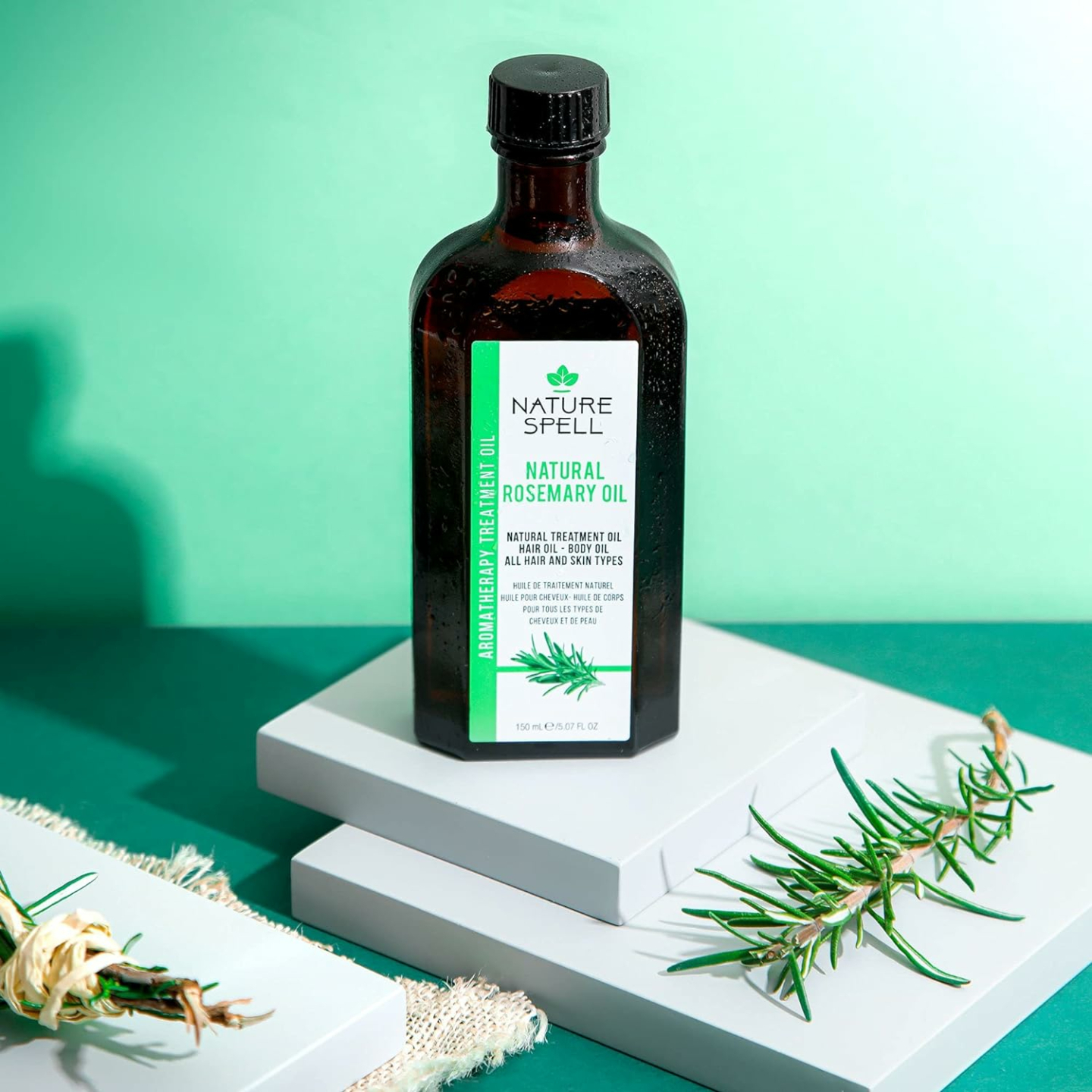 Rosemary Oil for Hair & Skin - Natural Growth & Repair