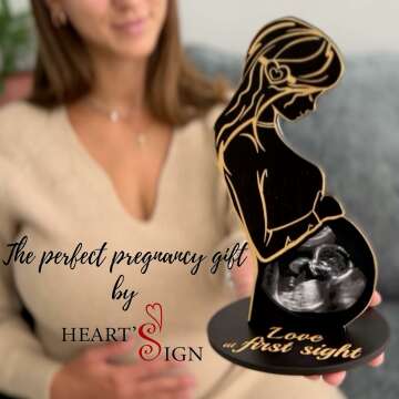 Ultrasound Frame Gift for Pregnant Moms and Parents