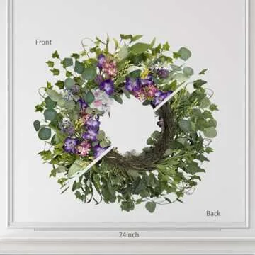 Vibrant Jobflower Spring Wreath for All Occasions