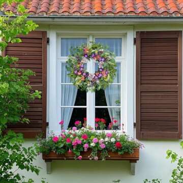 Vibrant Jobflower Spring Wreath for All Occasions