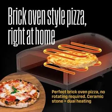 Westinghouse 12" Electric Pizza Oven for Artisan Pizzas