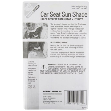 Car Seat Sun Shade Cover UV Protection Cooler Rides