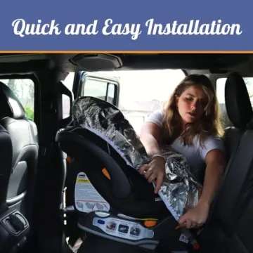 Car Seat Sun Shade Cover UV Protection Cooler Rides