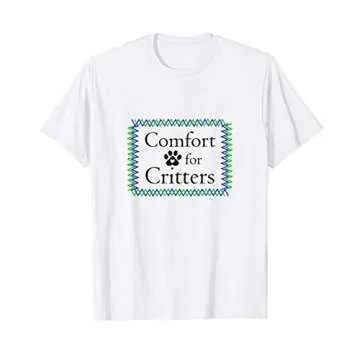 Comfort for Critters Pet Lover Gift T-Shirt – Send Love to Pets in Need!