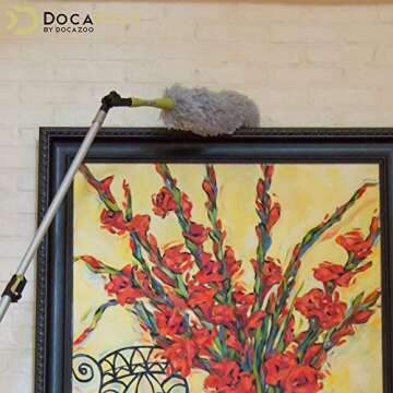 DOCA Telescoping Pole for High-Reach Cleaning and More