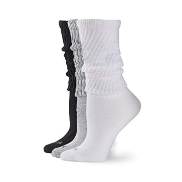HUE Women's Slouch Socks 3 Pack for Comfort