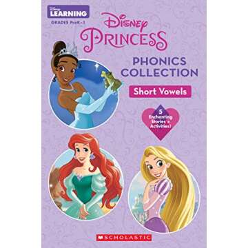Disney Princess Phonics Collection: Short Vowels (Disney Learning: Bind-up)