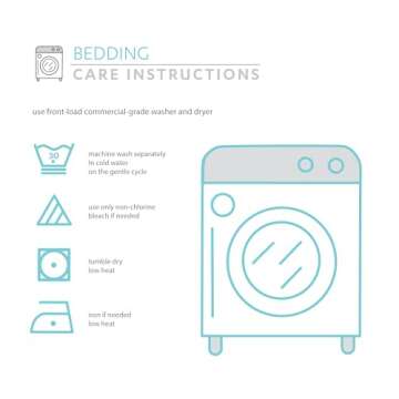 Lush Decor Coastal Chic Scallop Edge Comforter Set Blue/White 3 Piece Set King/California King - Soft Elegant Affordable Luxury Bedding Set