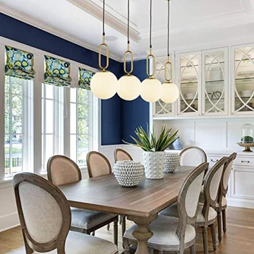 BAODEN Modern Globe Pendant Light Set of 2 for Stylish Decor