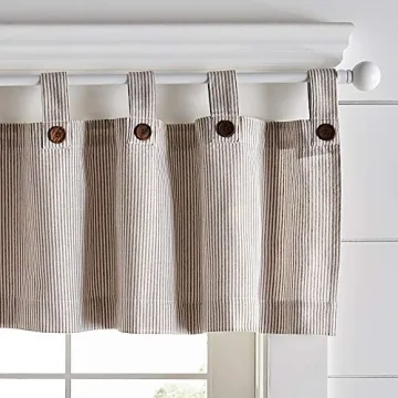 Stunning Elrene Home Fashions Tucker Window Valance