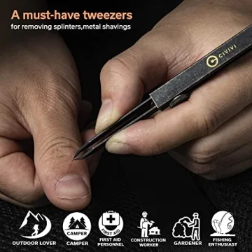 CIVIVI Precision Tweezers for Splinters - EDC Carry Tool