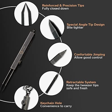 CIVIVI Precision Tweezers for Splinters - EDC Carry Tool