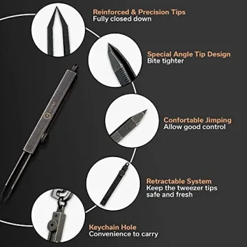 CIVIVI Precision Tweezers for Splinters - EDC Carry Tool