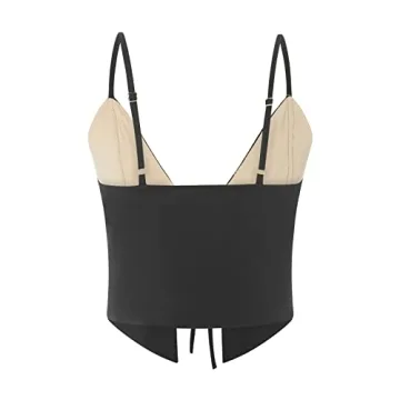 Trendy Women Spaghetti Straps Lace Camisoles for Summer