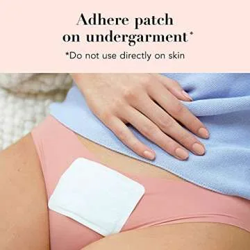 Rael Herbal Heating Patches for Effective Cramp Relief