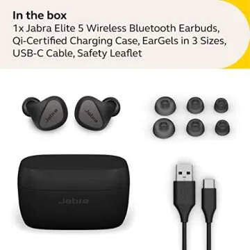 Jabra Elite 5 True Wireless Earbuds with ANC