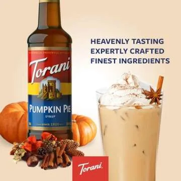 Torani Pumpkin Pie Syrup for Delicious Drinks