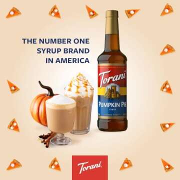 Torani Pumpkin Pie Syrup for Delicious Drinks