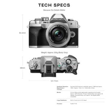 Superior OM SYSTEM OLYMPUS E-M10 Mark IV Camera 20MP