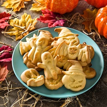 Homyplaza 3PCS Halloween Chocolate Molds for Festive Baking