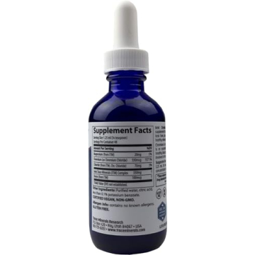 Trace Minerals Ionic Chromium Liquid Supplement for Energy