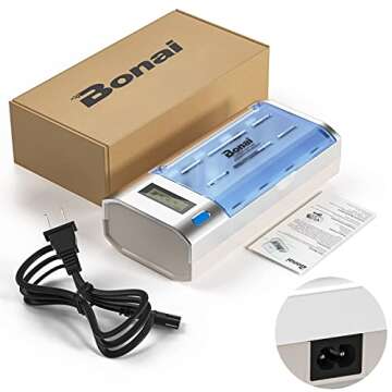 BONAI LCD Battery Charger Fast Charging C D AA AAA 9V