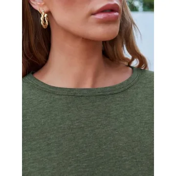 AUTOMET Women's White Long Sleeve Cotton T-Shirt