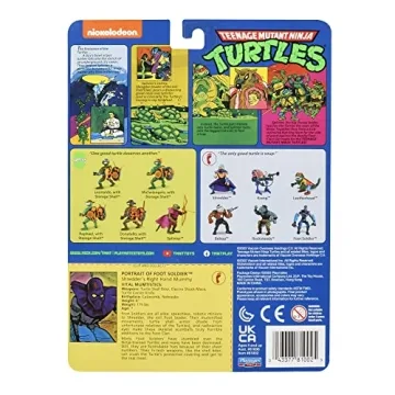 Classic TMNT Foot Soldier Figure for Collectors and Kids