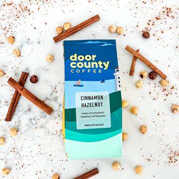 Cinnamon Hazelnut DECAF Coffee | 10oz Ground | Specialty Arabica