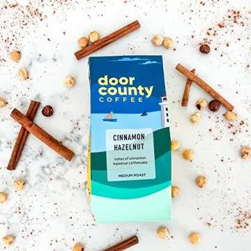 Cinnamon Hazelnut DECAF Coffee | 10oz Ground | Specialty Arabica