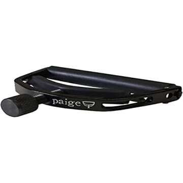 Paige 6-String Standard Guitar Capo - Made in the USA,- Premium Capo for Acoustic and Standard Guita...