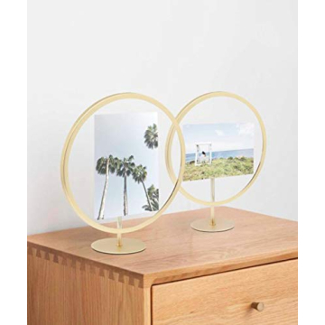 Umbra Infinity Floating Picture Frame in Matte-Brass