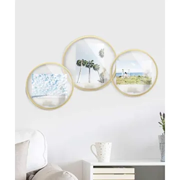 Umbra Infinity Floating Picture Frame in Matte-Brass