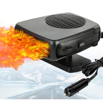 Car Heater,150W Portable Fast Heating Auto Car Heater Defroster Windshield Defogger Automobile Winds...