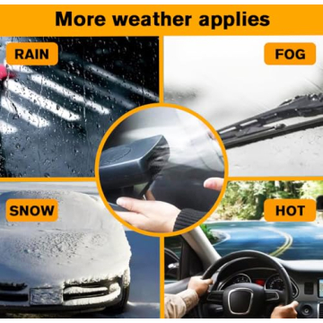 Car Heater,150W Portable Fast Heating Auto Car Heater Defroster Windshield Defogger Automobile Windscreen Heater Plug in Cigarette Lighter