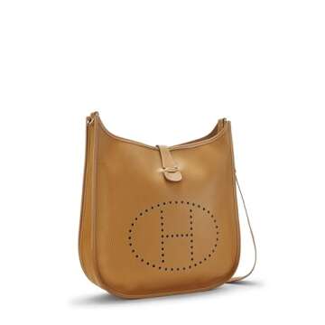 Hermès, Pre-Loved Cigare Ardennes Evelyne I GM, Hermes Gold