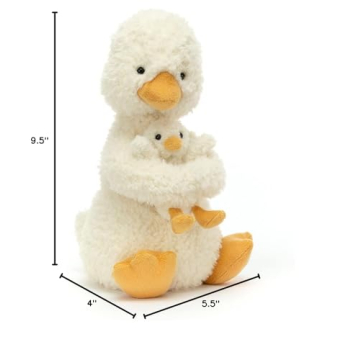 Jellycat Huddles Duck Plush Toy | Perfect Gift for All Ages