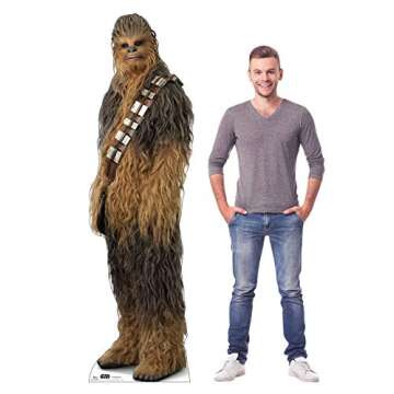 Cardboard People Chewbacca Life Size Cardboard Cutout Standup - Star Wars: Episode IX - The Rise of Skywalker (2019 Film)