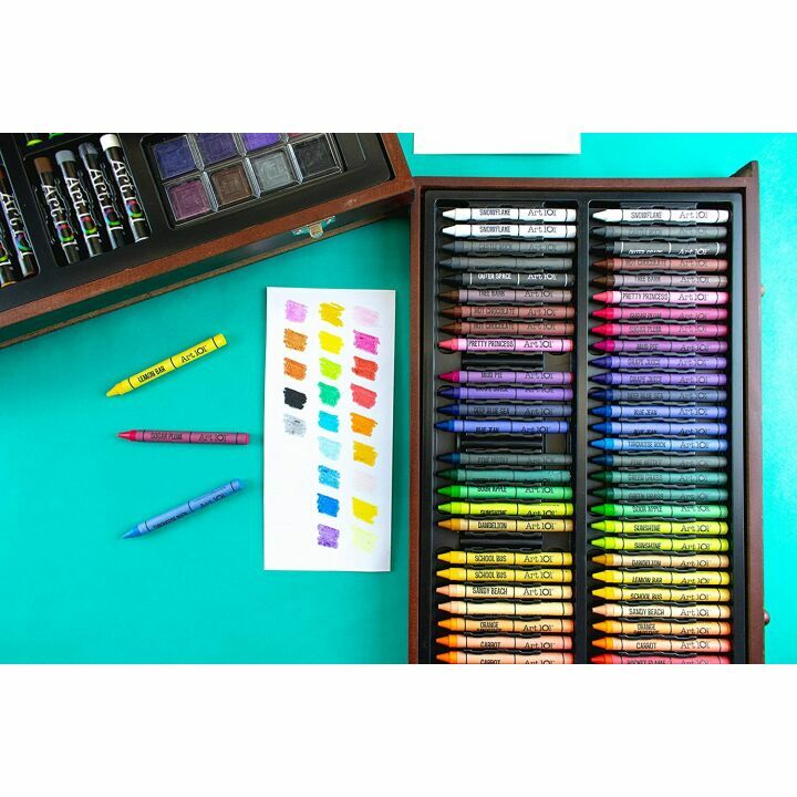 Art 101 142 Pc Doodle & Color Set with Carrying Case