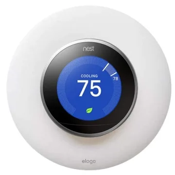 Google Nest Smart Thermostat 3rd Gen with Sensor Stainless Steel