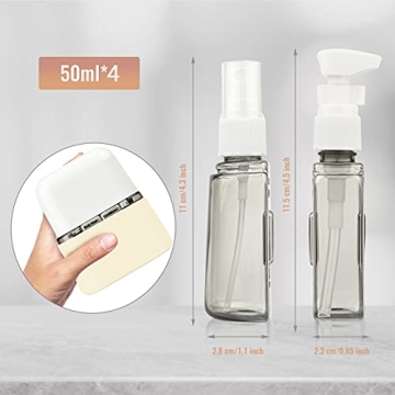 Bpluma Travel Bottles, Leak Proof & TSA Approved Toiletry Kit