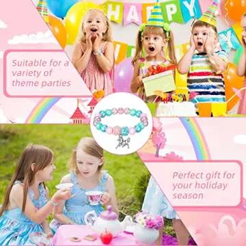 Charming Horse Bracelets with Gift Bags for Kids